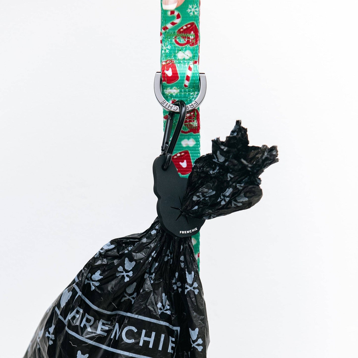 Frenchie Waste Holder Black