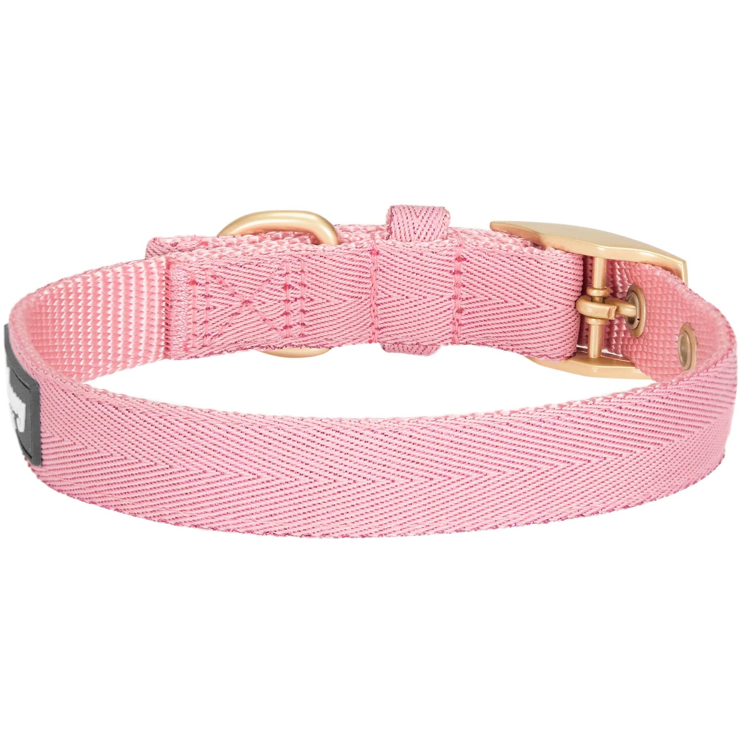 Designer Dog Collar - Tinsel Pink