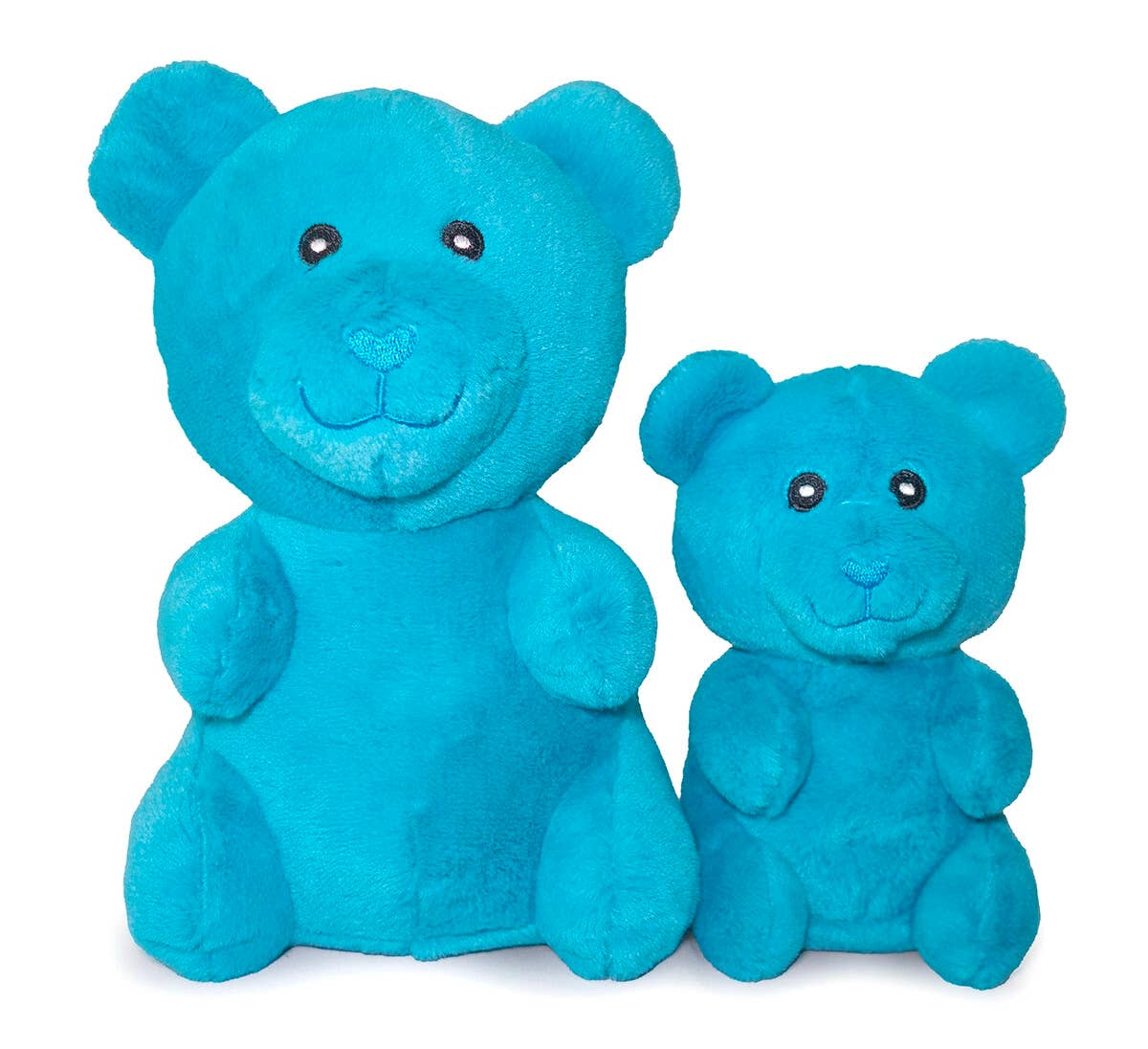 ThoozyPet Gummy Bear Plush Dog Toy Blue 6"