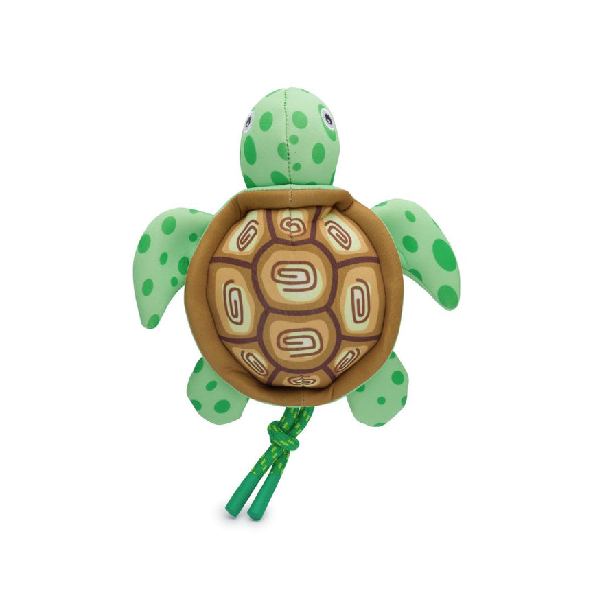 Juguete flotante para perros con forma de tortuga