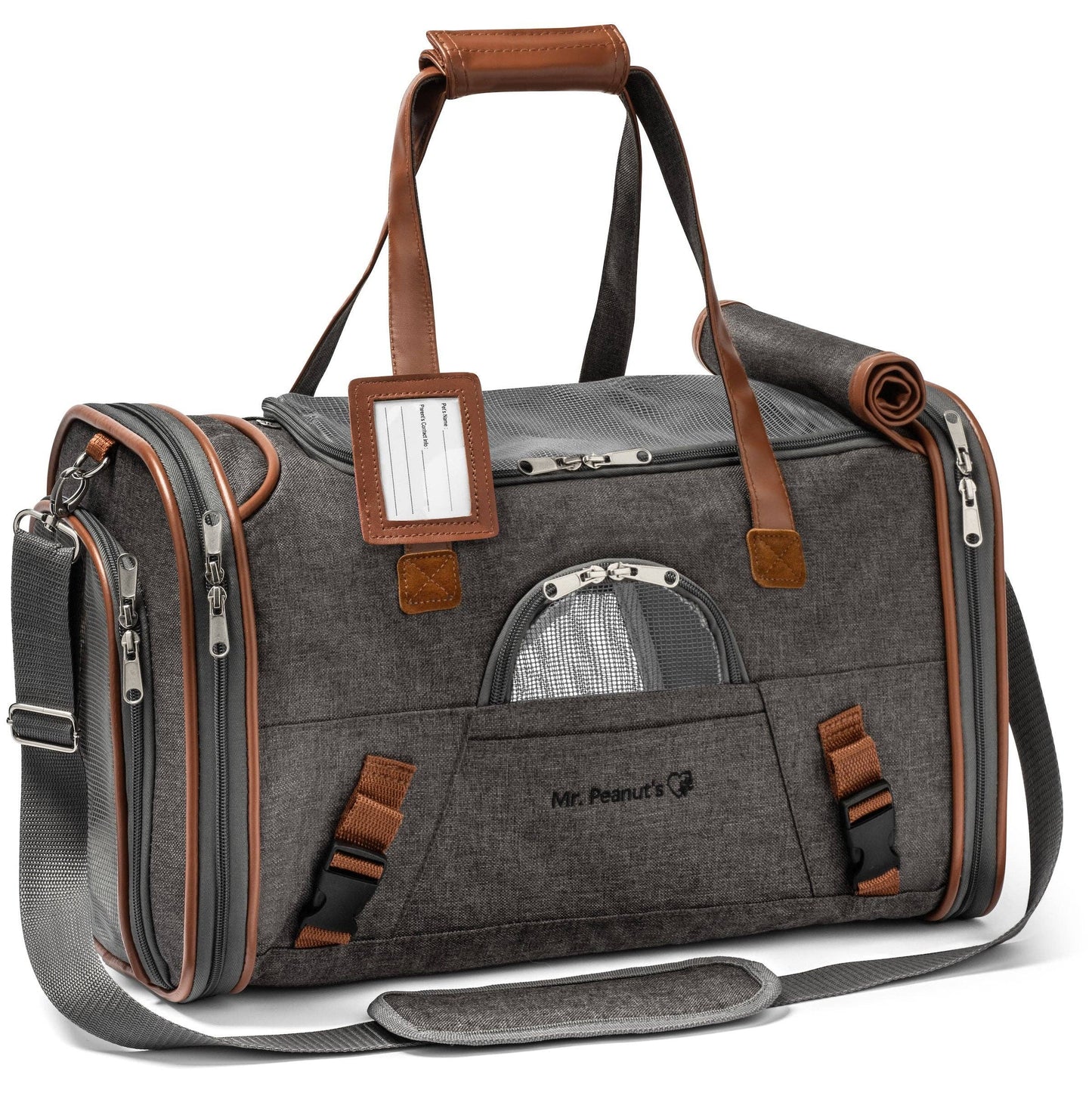 Mr. Peanut's Gold Series Airline Capable Pet Carrier - Deja Blue