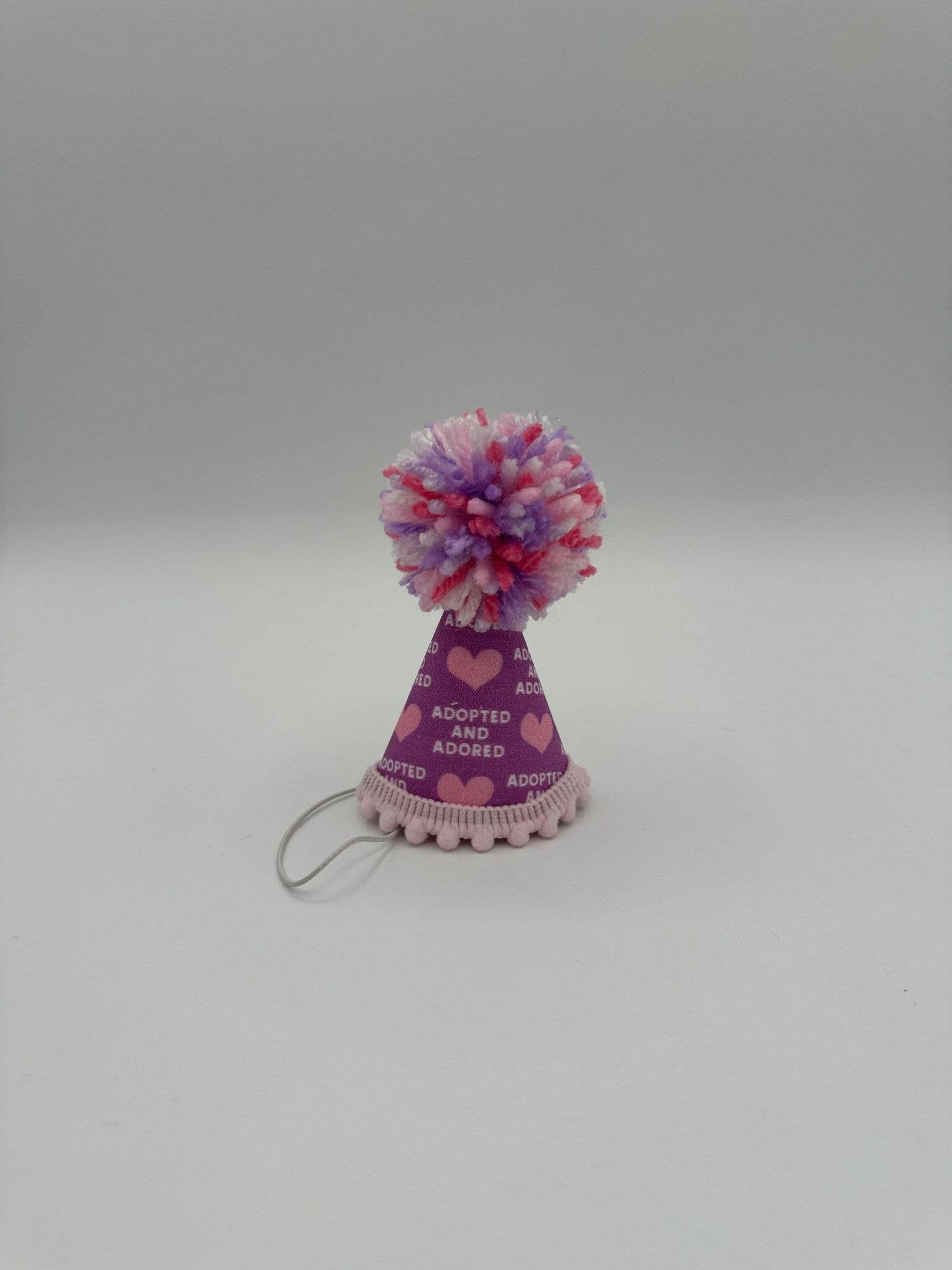 Adopted Purple Party Hat