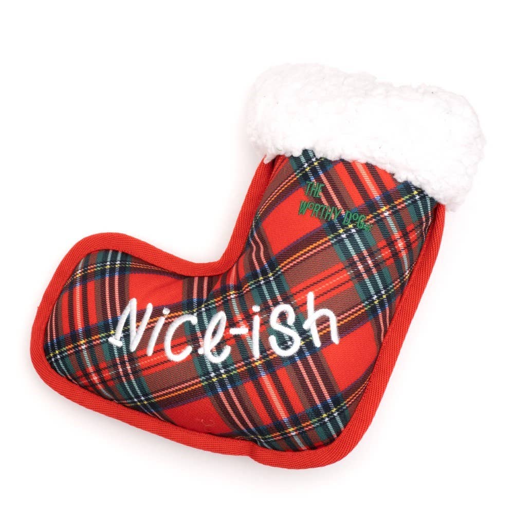 Stocking Dog Toy