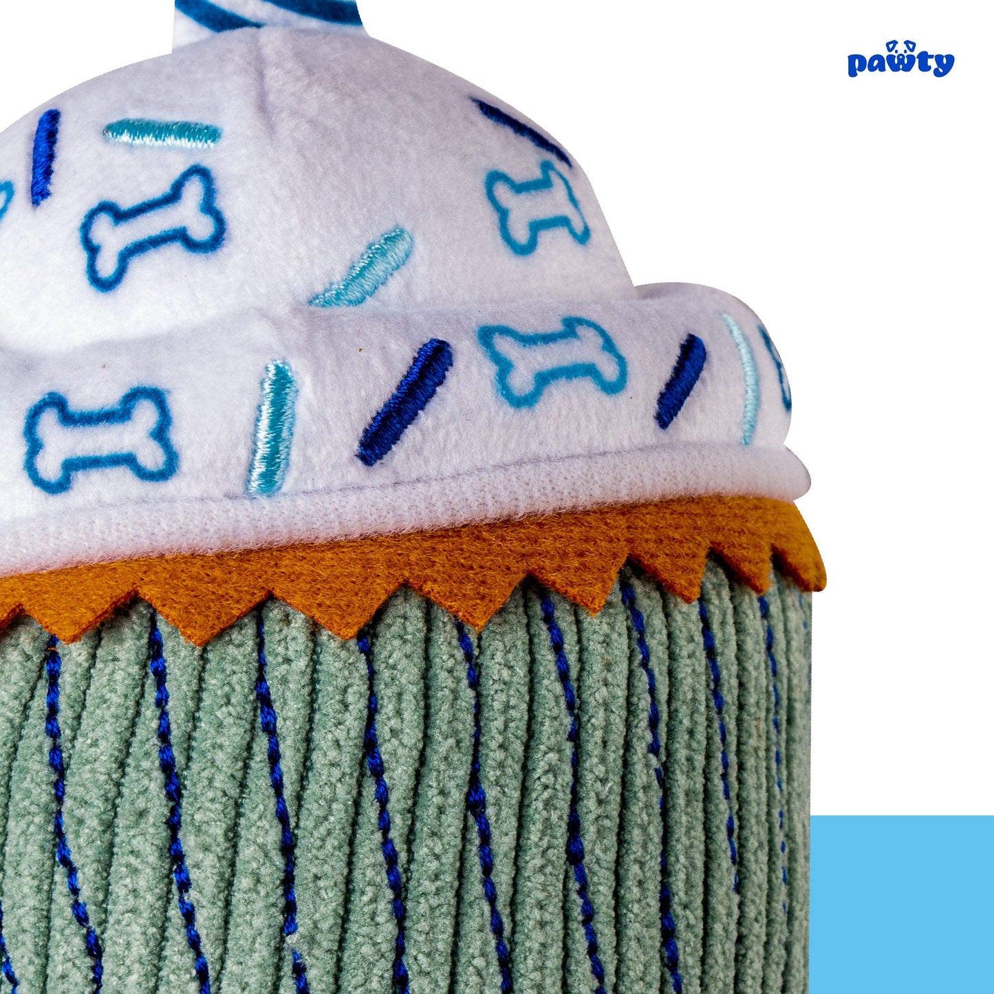 Cupcake Dog Toy