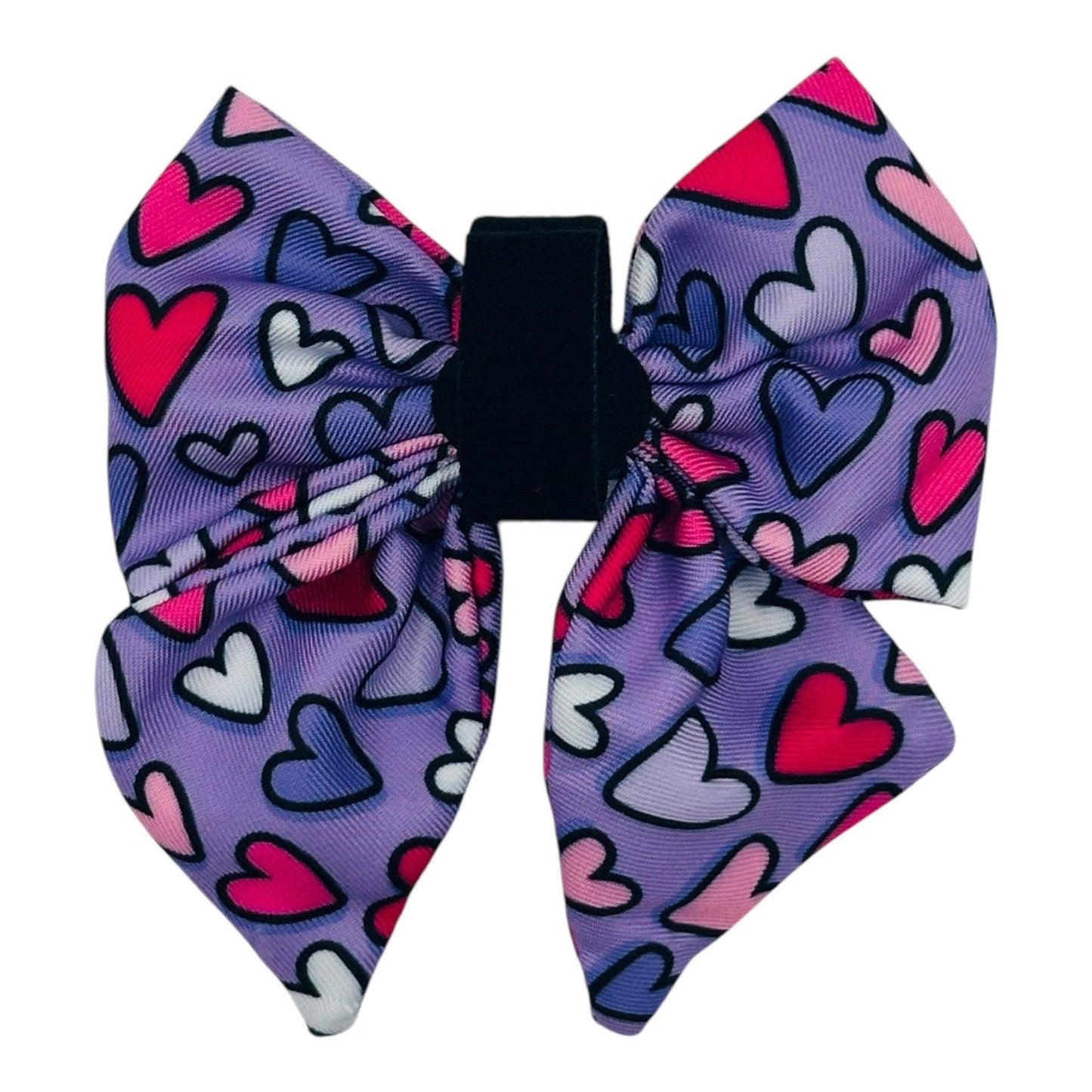Woof Hearts Sailor Bow