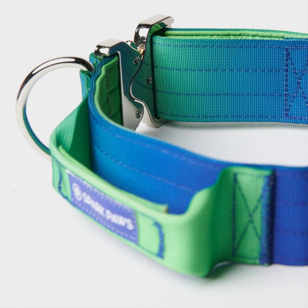 Tactical Dog Collar - Lime Wave