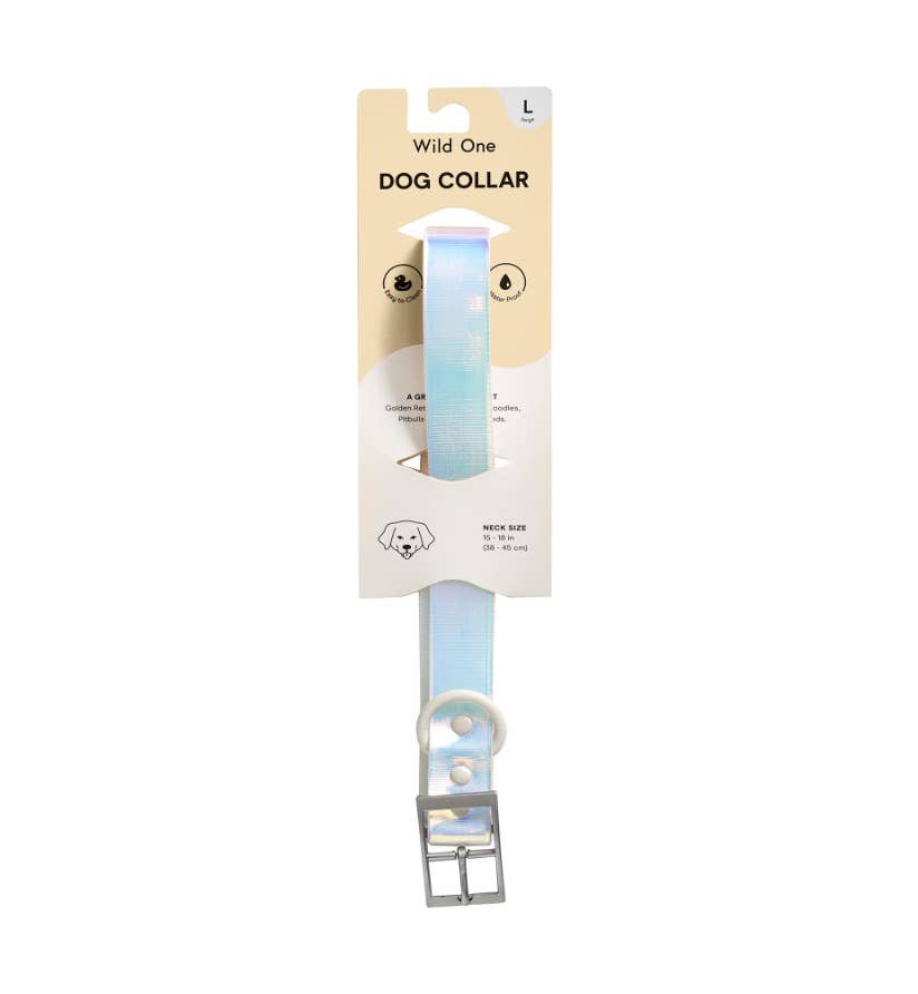 Dog Collar - Holographic Lunar