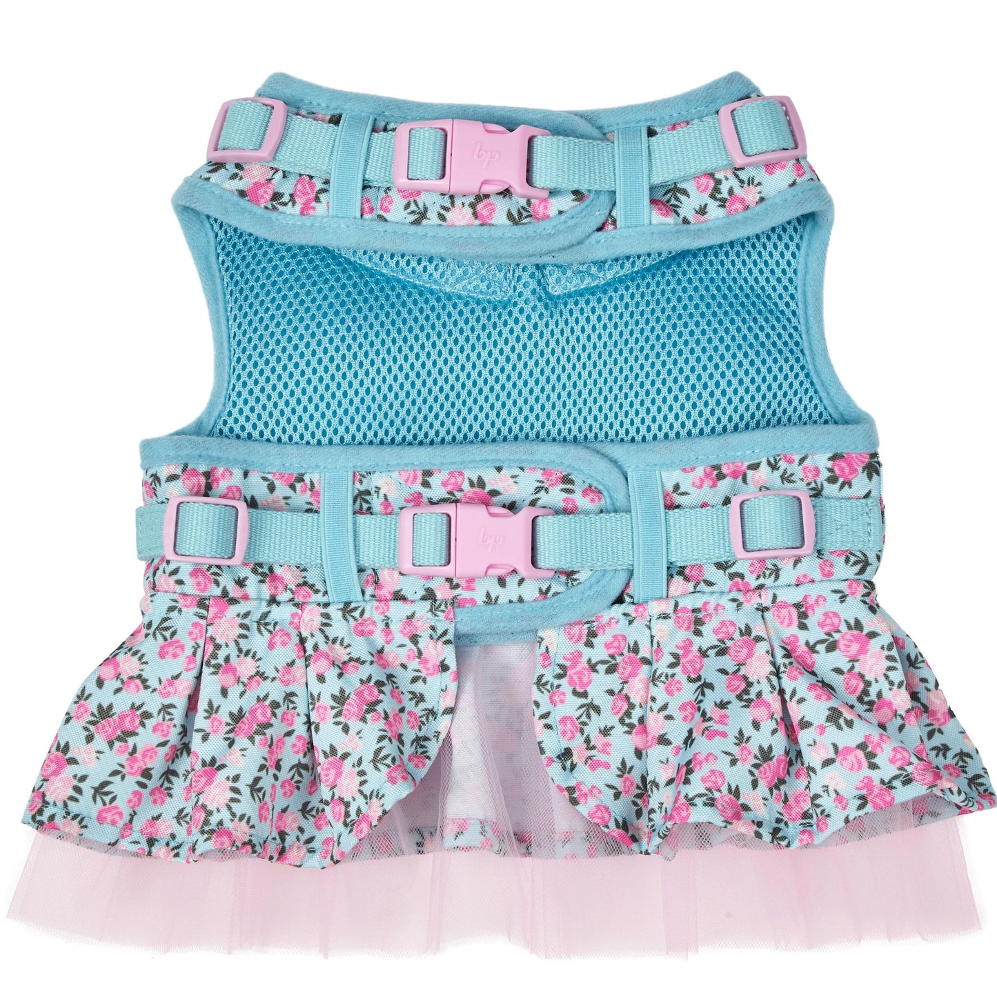 Floral Print Dog Harness Dress