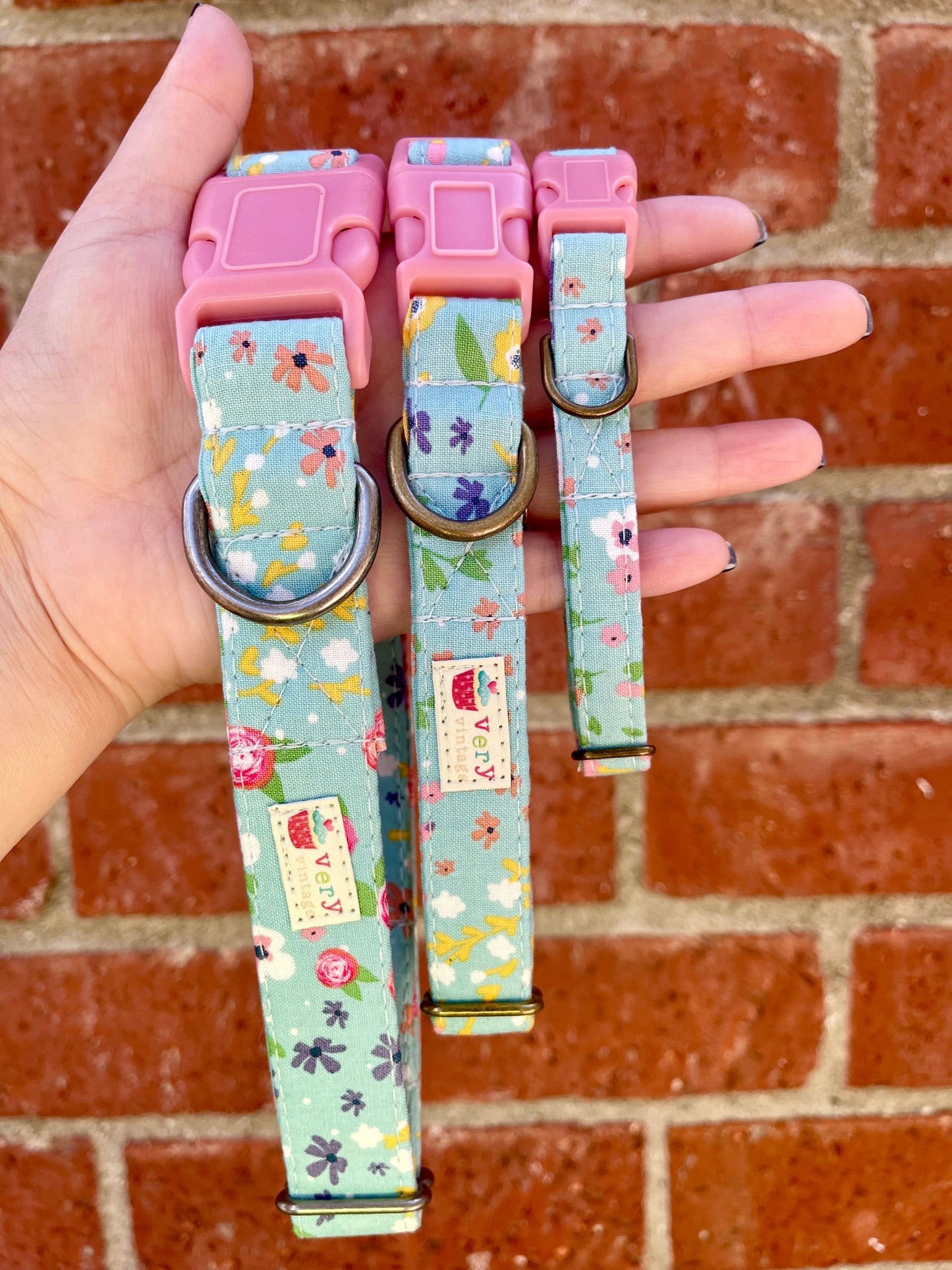 Spring Fling Floral Dog Collar