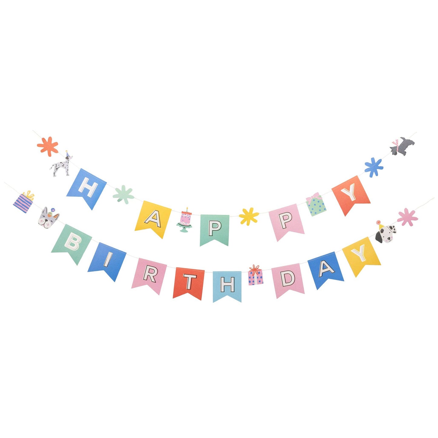 Happy Birthday Dog Banner
