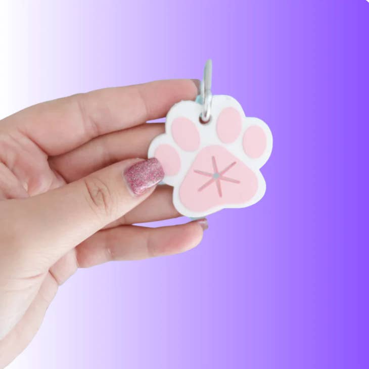 Paw Print - Poo Bag Holder