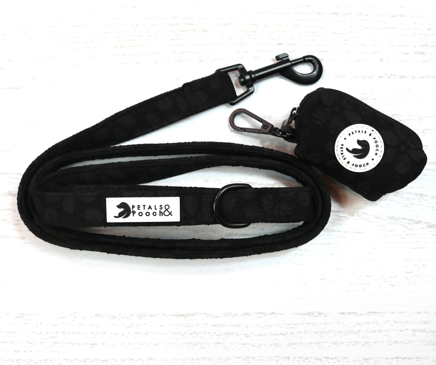Midnight Bouquet Dog Leash