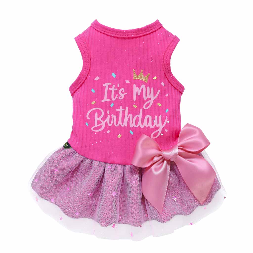 It's My Birthday Dog Dress
