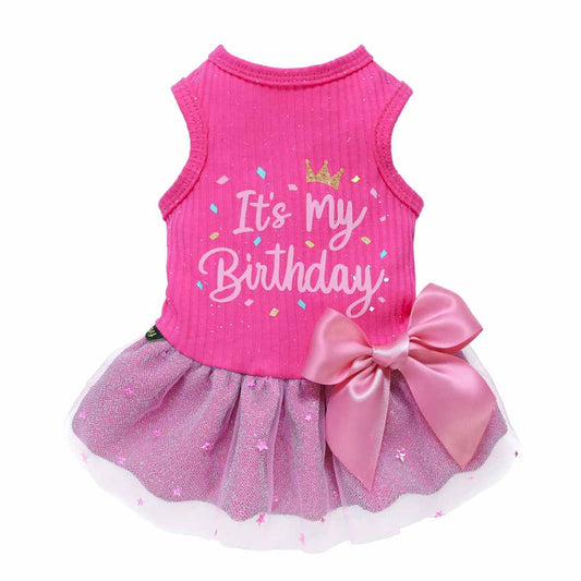 It's My Birthday Dog Dress