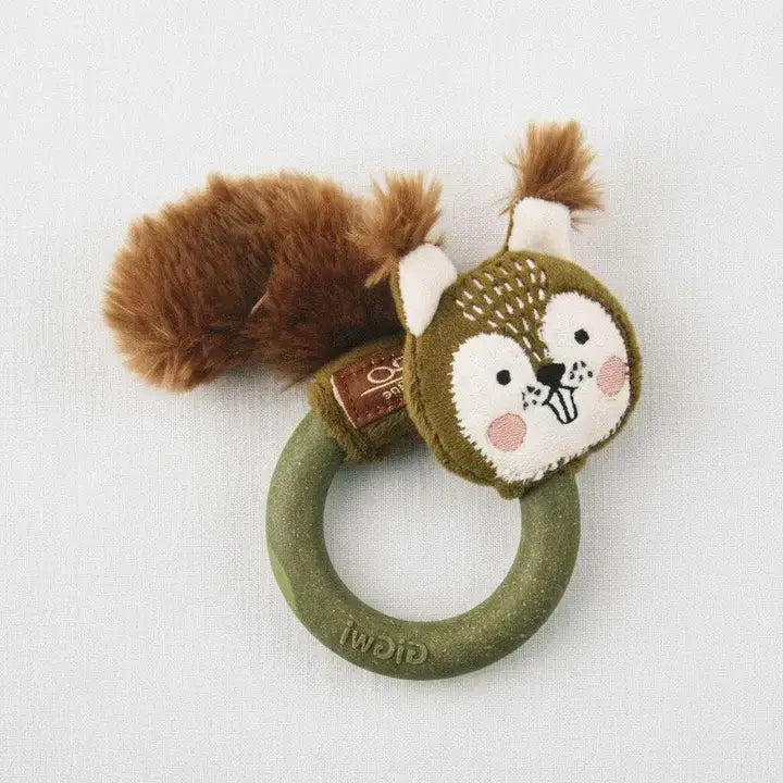 Plush Critter Catnip Toy with Crinkle Sound