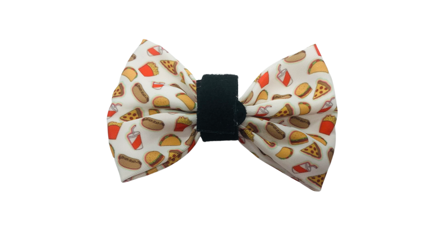 Drive-In Diner Dog Bow Tie