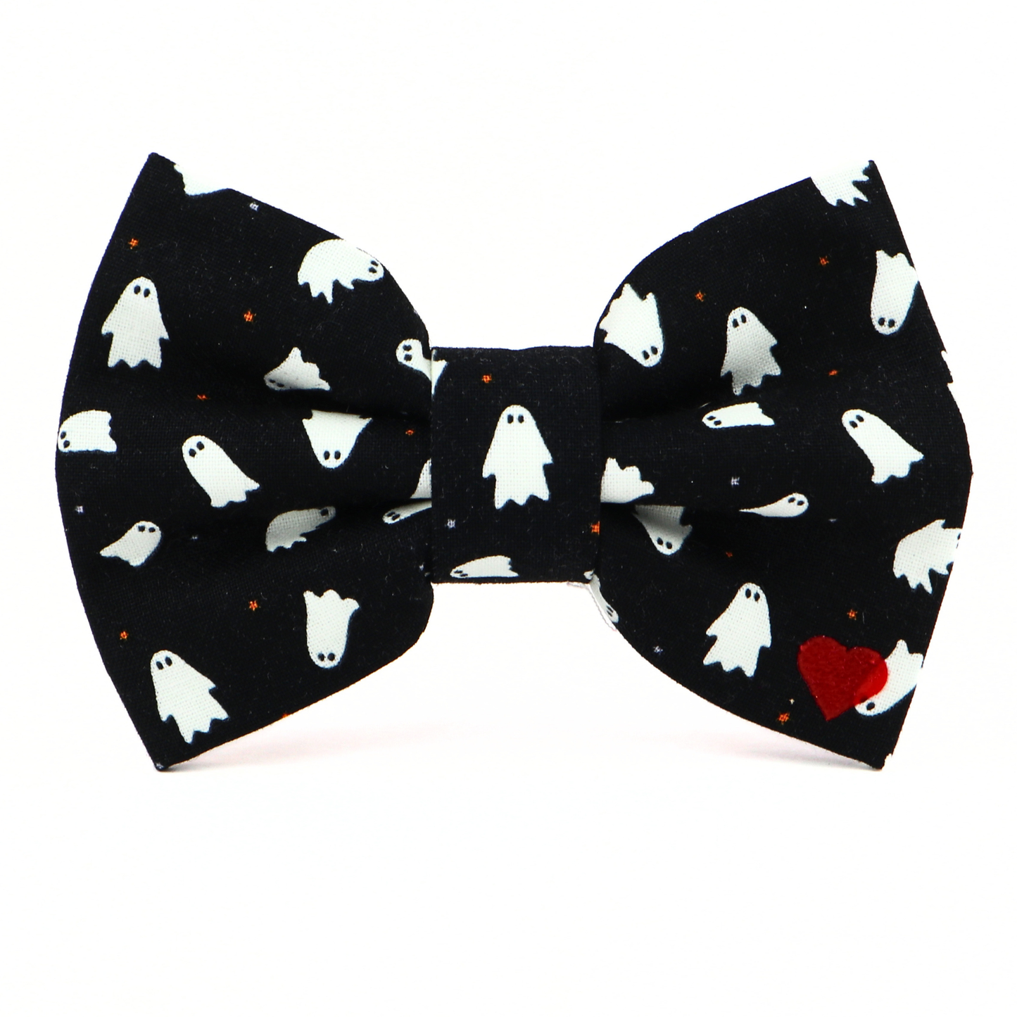 Boo! Ghosts Bow Tie Collar Attachment