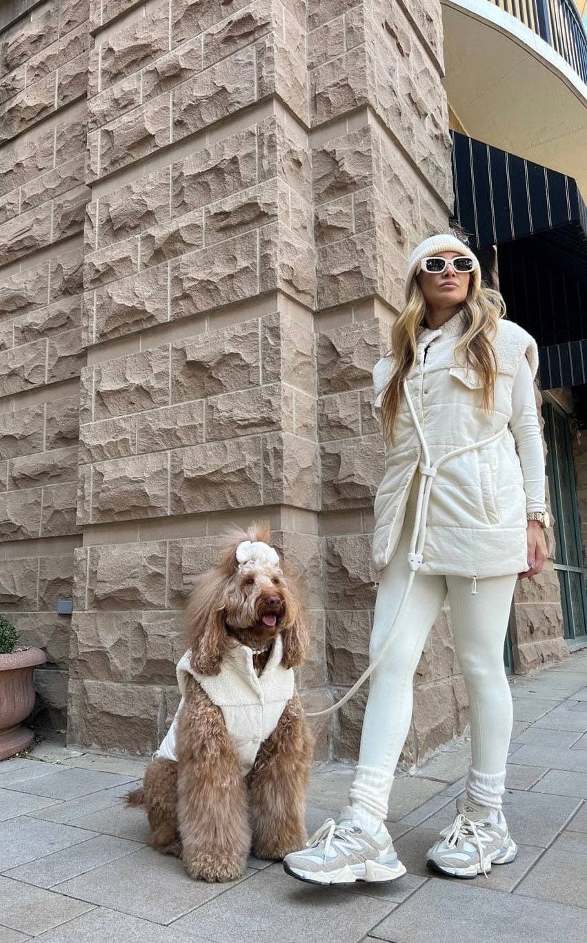 Comfort Cloud Hands-Free Leash - Mocha