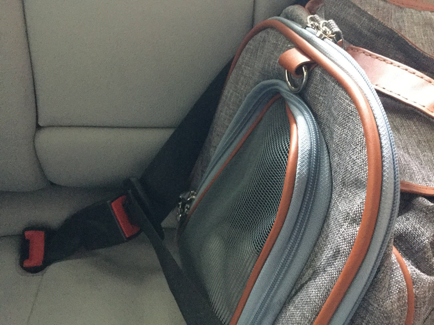 Mr. Peanut's Gold Series Airline Capable Pet Carrier - Platinum Gray