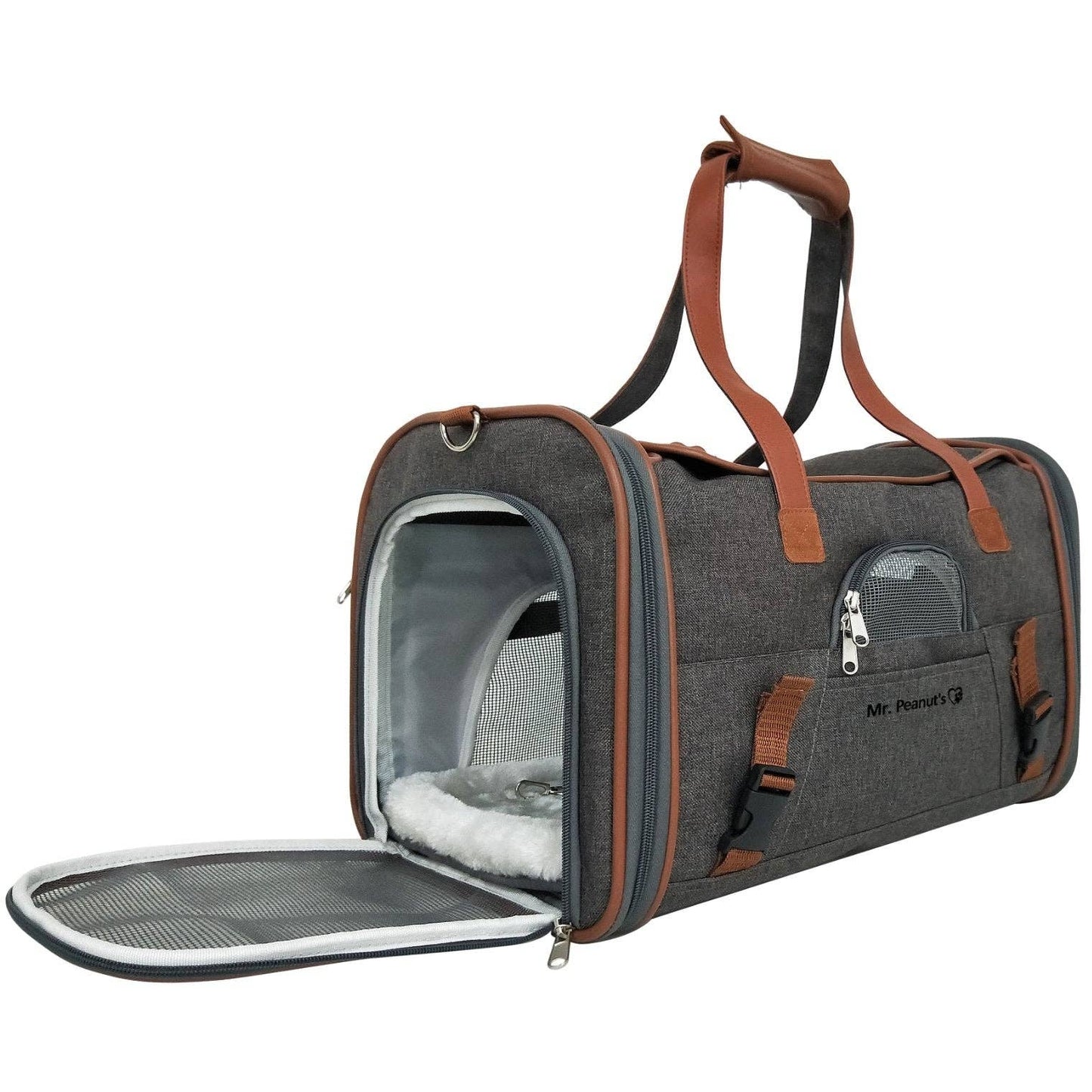 Mr. Peanut's Gold Series Airline Capable Pet Carrier - Deja Blue