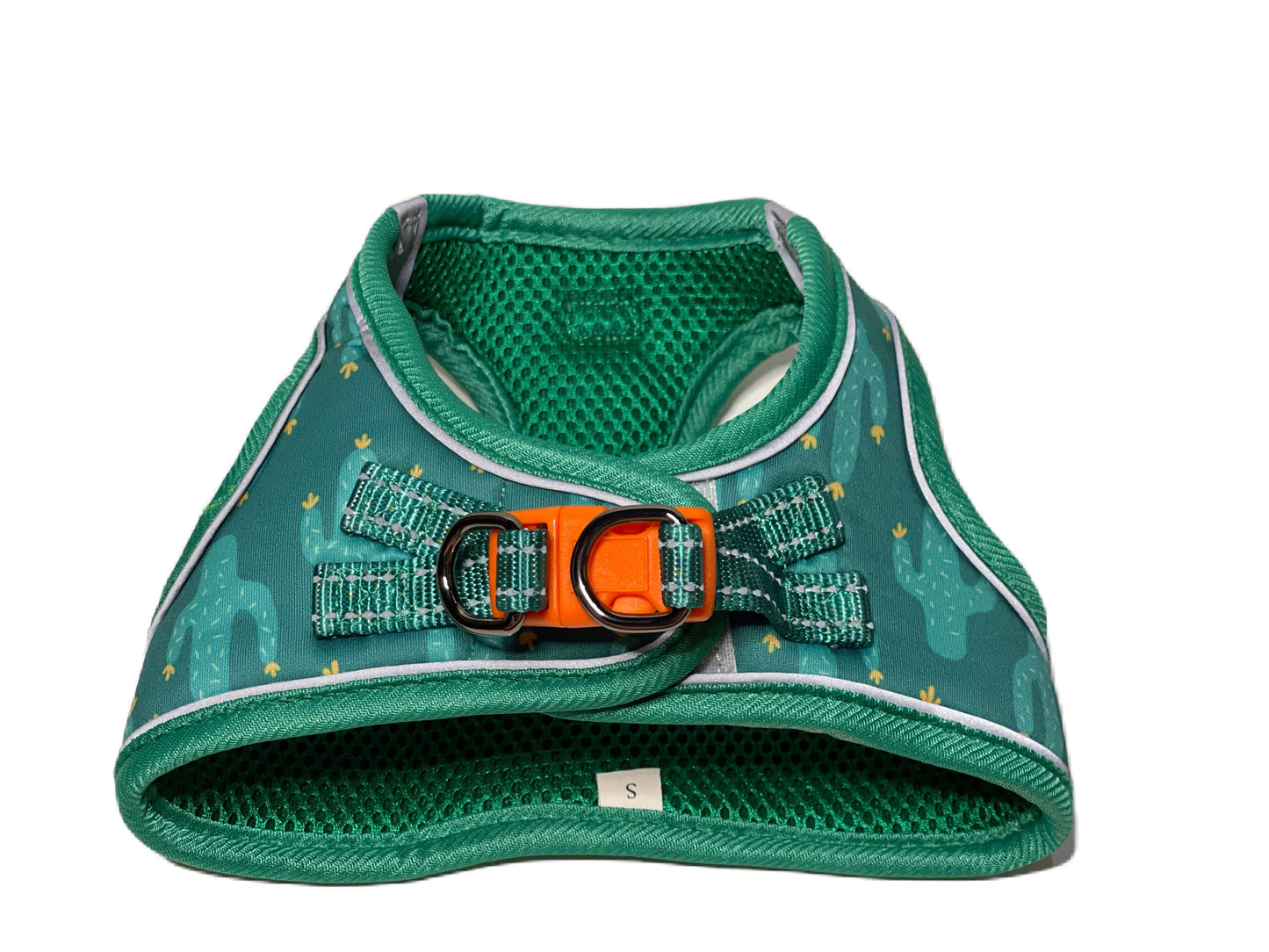 Cactus Green Southwestern Dog Harness Vest