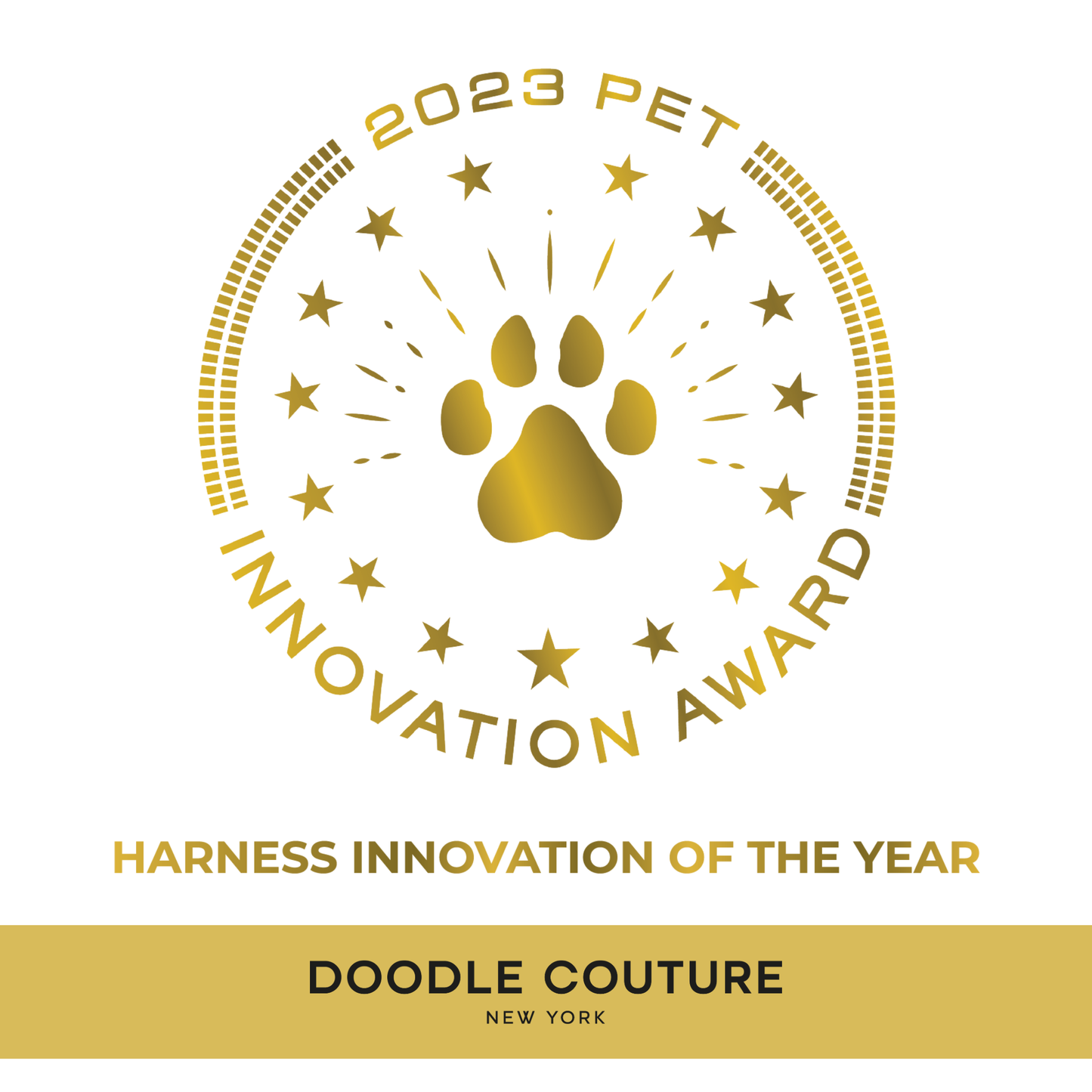 Luxe No-Pull Step-In Dog Harness - Champion Gray