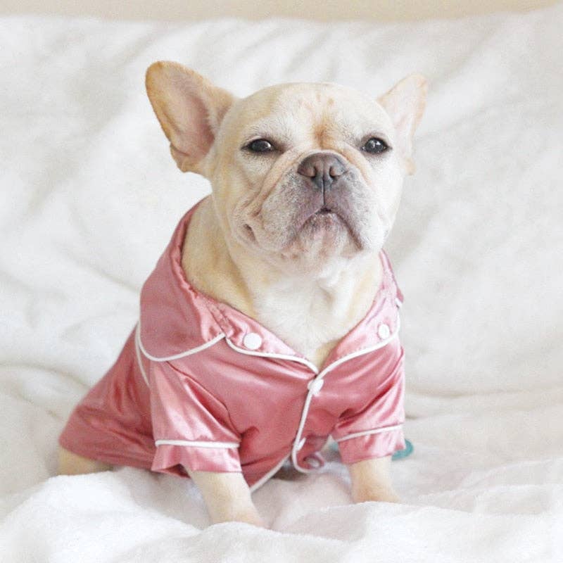 Luxury Soft Silk Pajamas: Pink