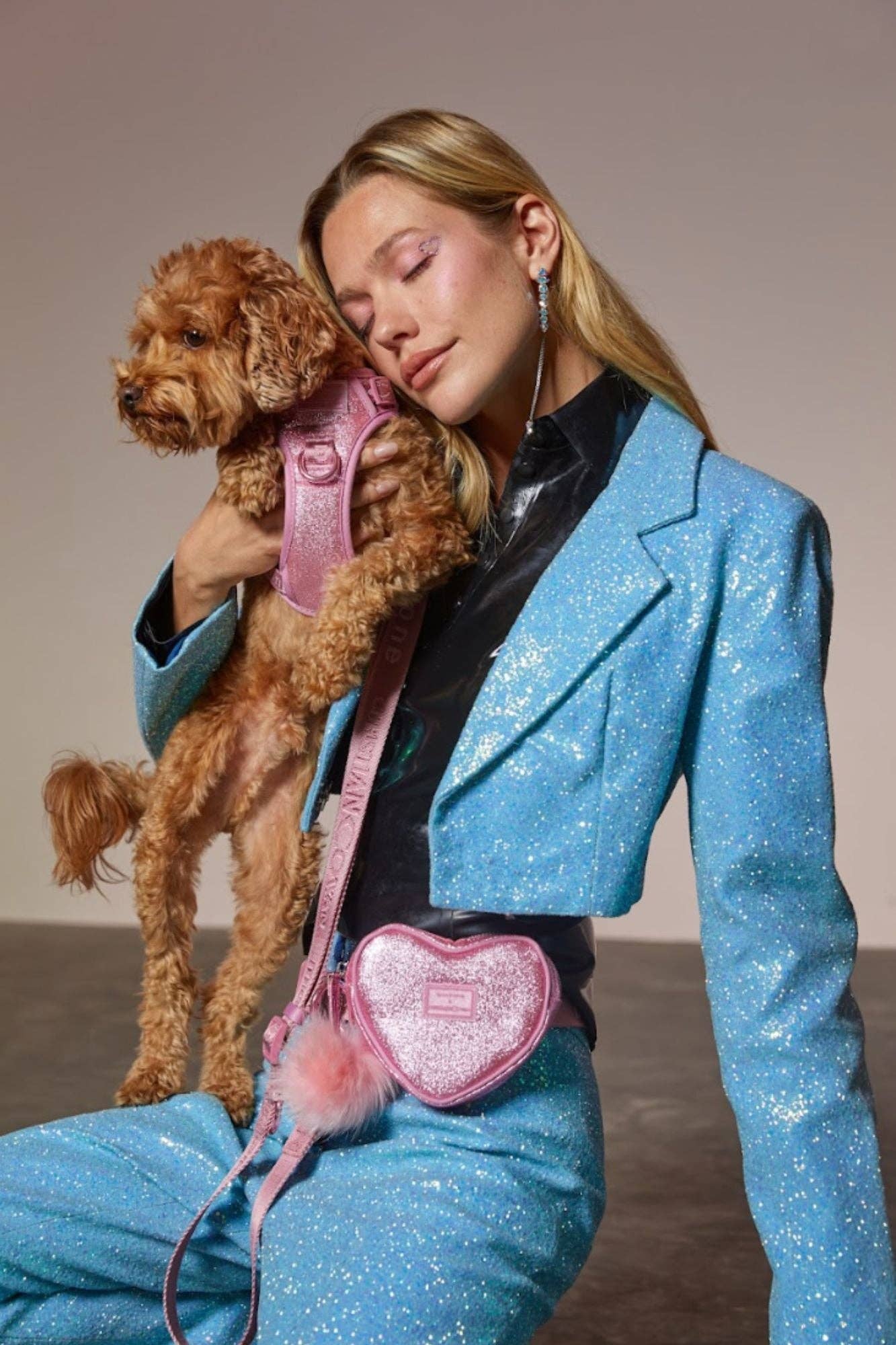 Christian Cowan x maxbone Glitz Walk Set for Dogs