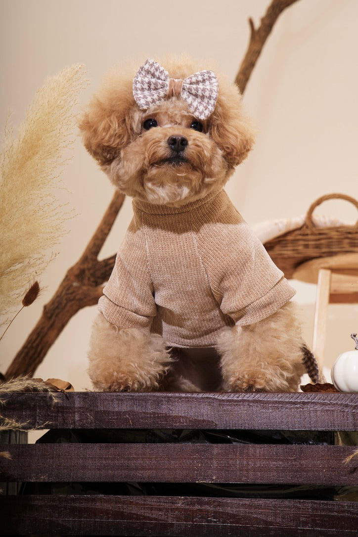 Toffee Dog Hair Bow