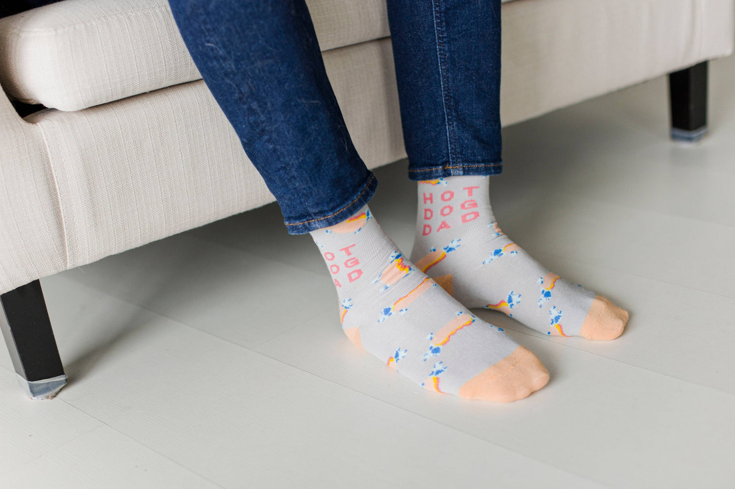 Hot Dog Dad Socks