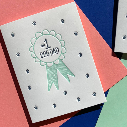 Dog Dad - Pets card