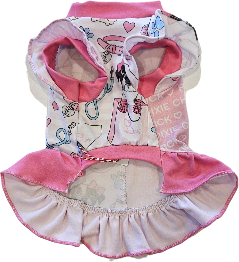 Pixie Chicks Shimmy Cooling Dog Dress