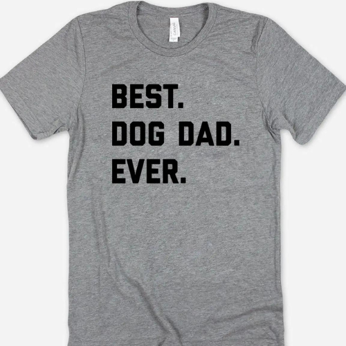 Camiseta con el mejor papá de perro del mundo