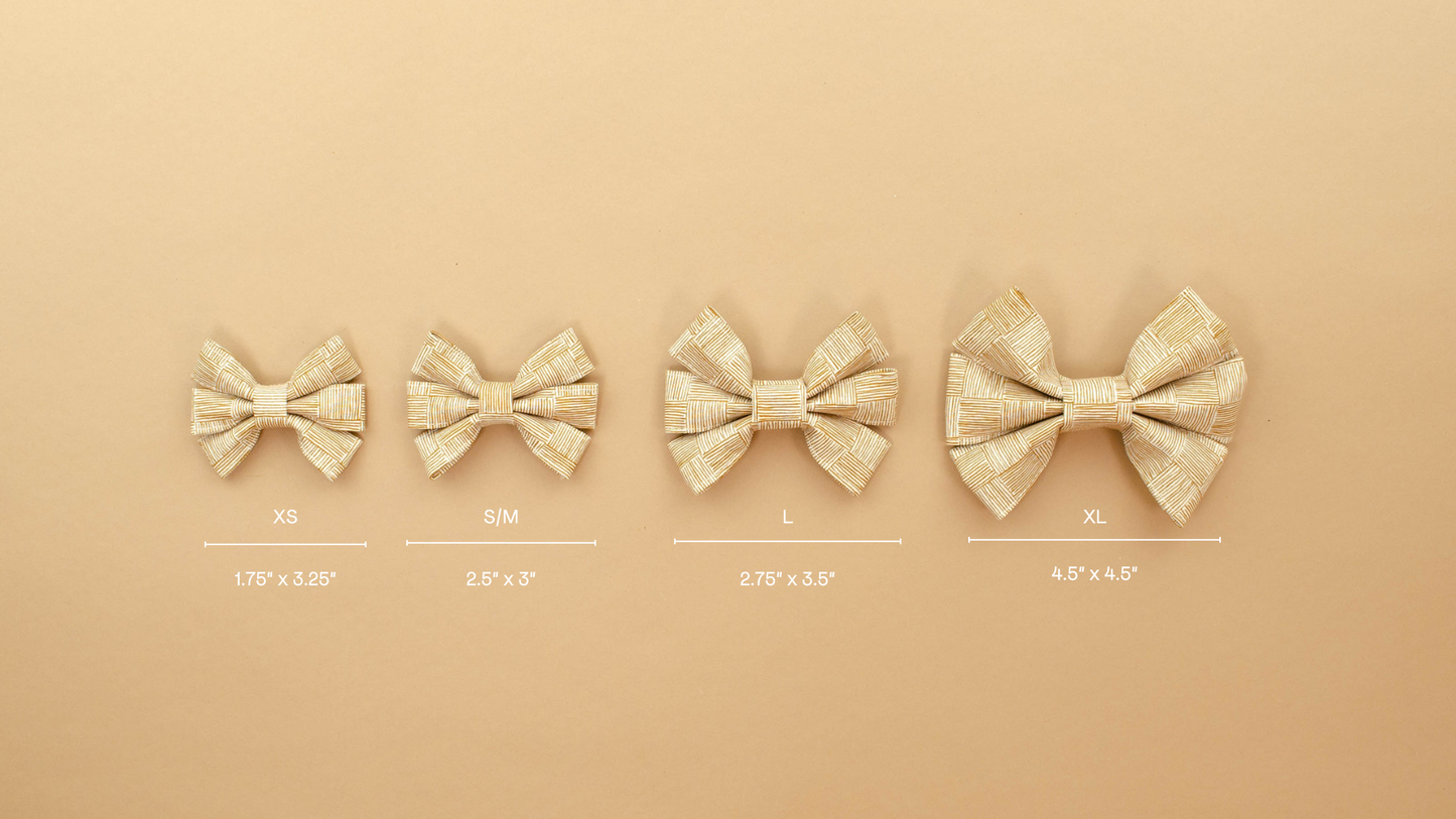 Adela Girly Dog Bow