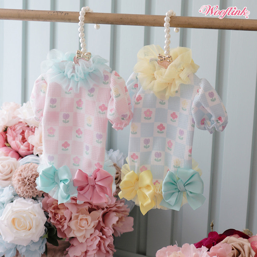 Romantic Dog Blouse- Assorted Colors