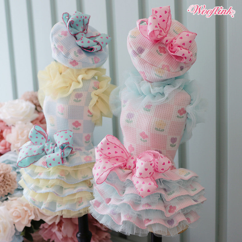 Lovely Layered Dog Dress - Assorted Colors