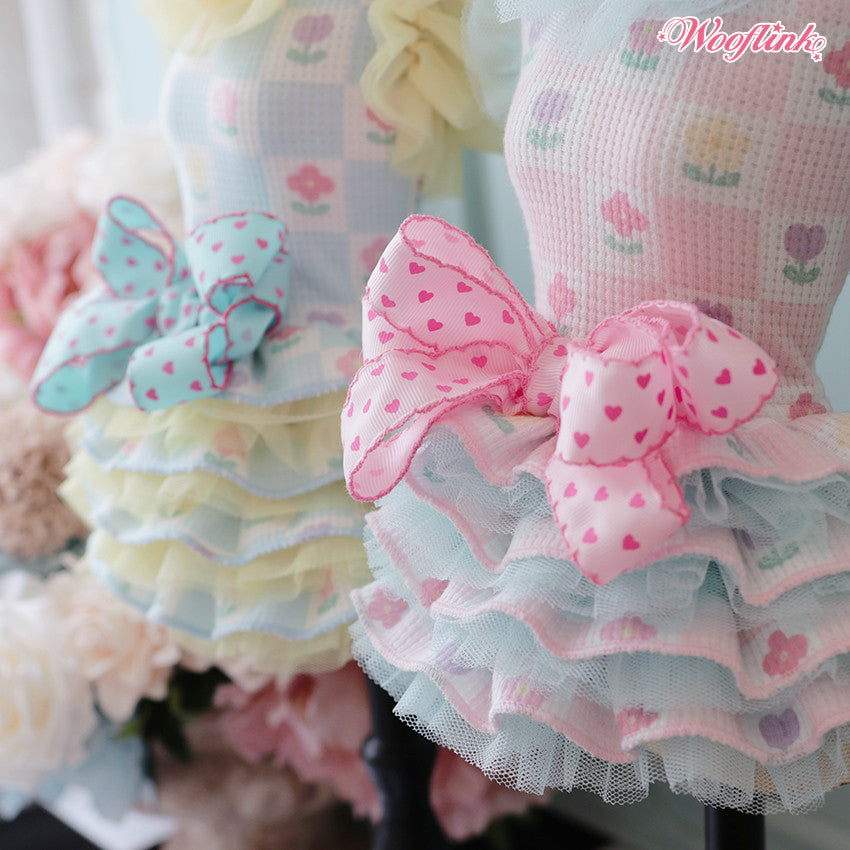 Lovely Layered Dog Dress - Assorted Colors