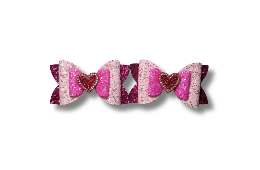 Valentines Day Double Bows