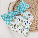 Smiley Bucket Hat Snap On Dog Bandana