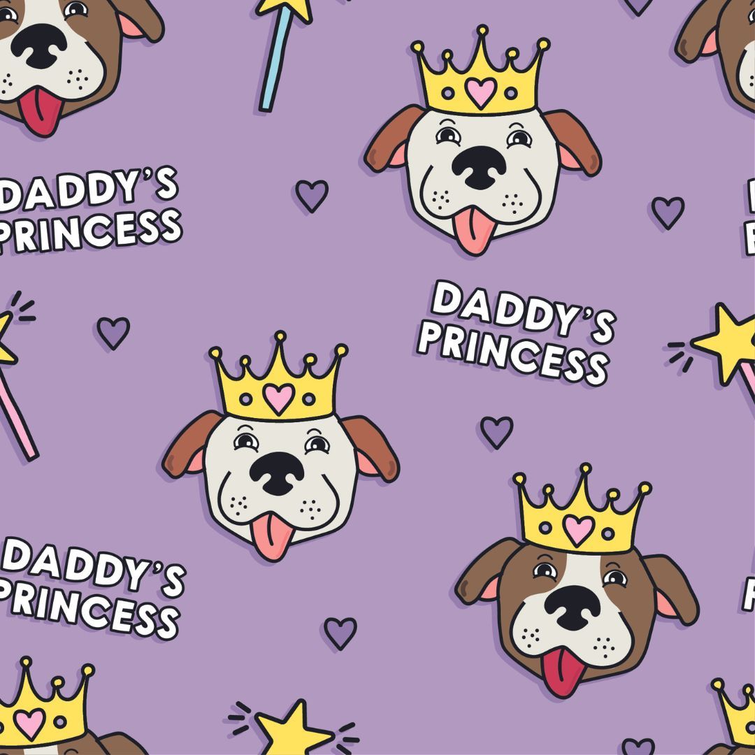 Daddy's Princess Dog Muscle Tee