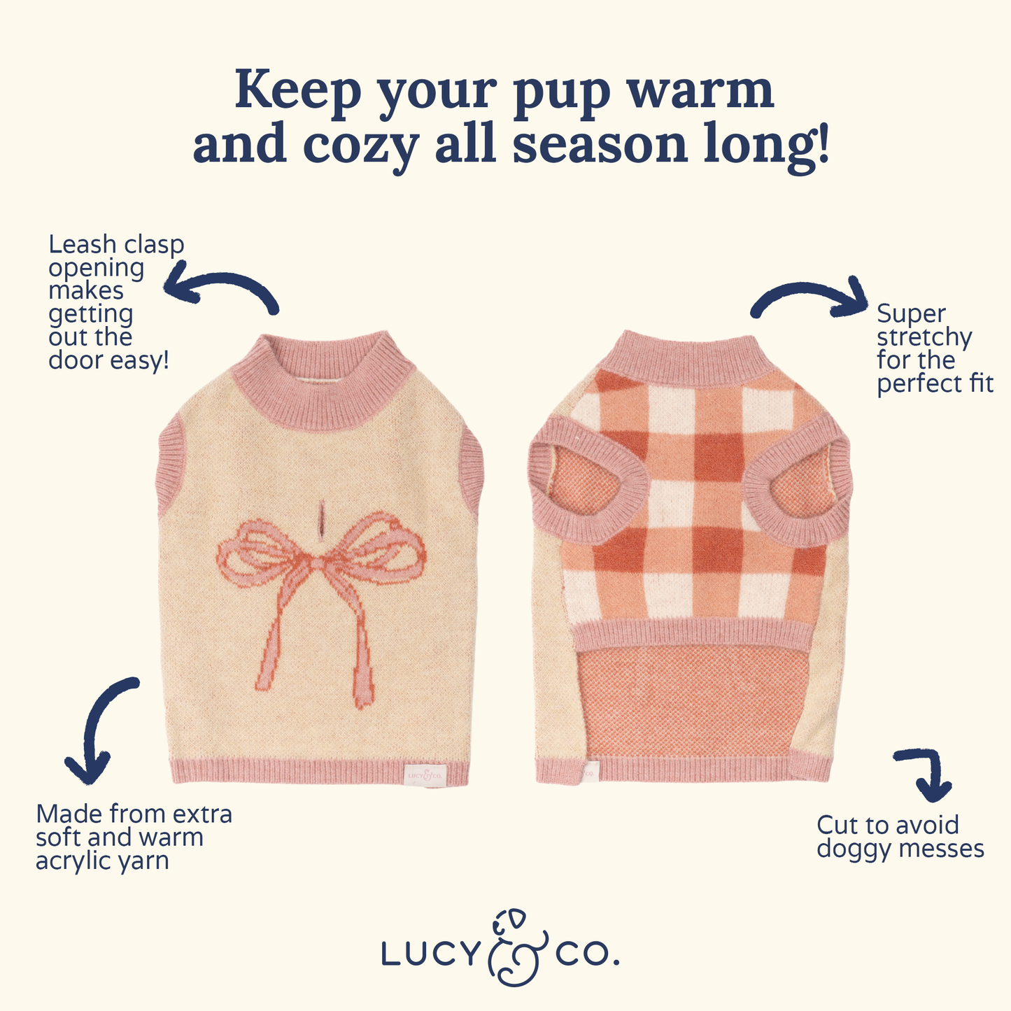 Take a Bow Sweater: Pink