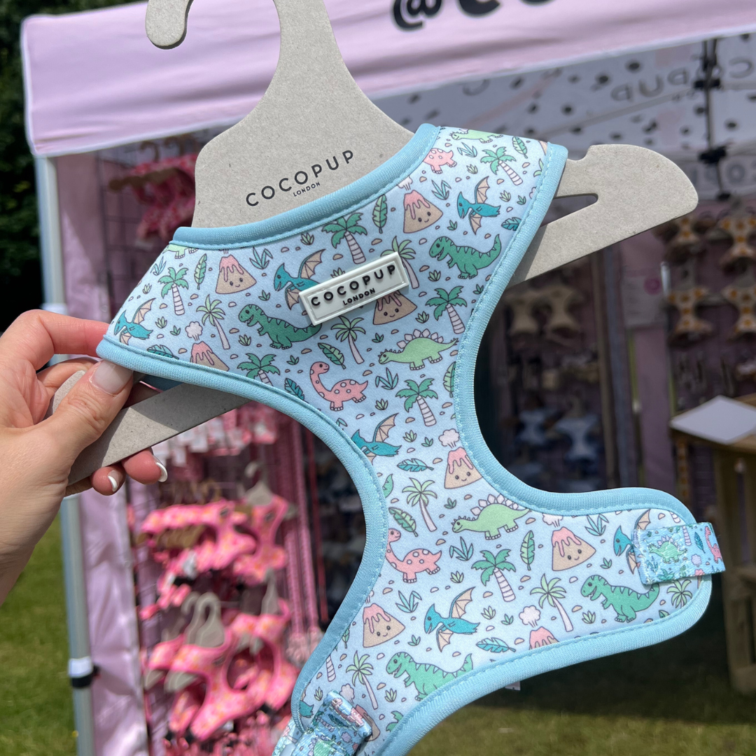 Dinopaws Adjustable Neck Dog Harness