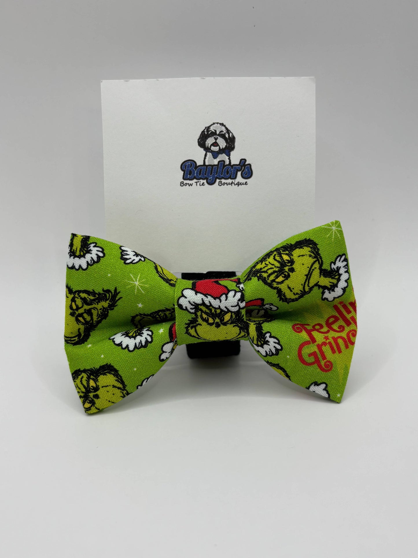 The Grinch Pet Bow Tie