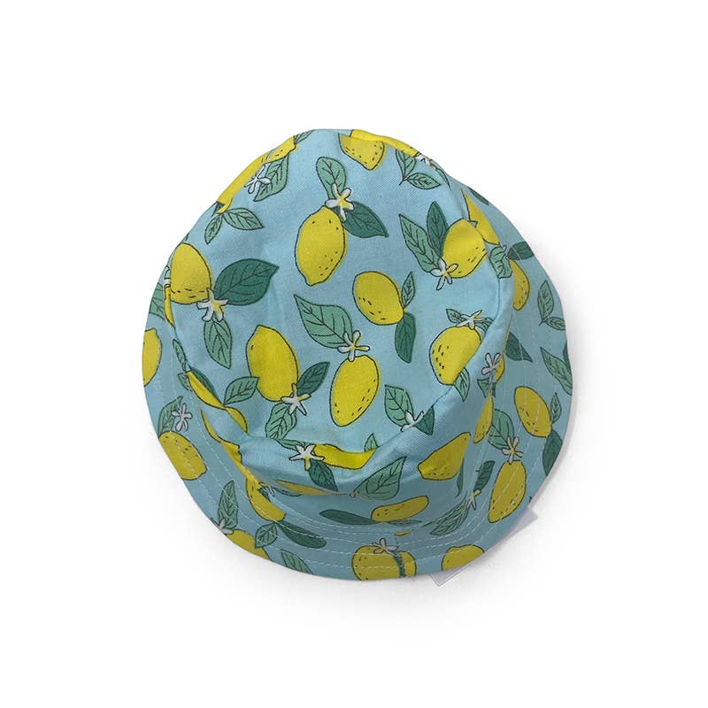 Bucket Hat Lemon Blue