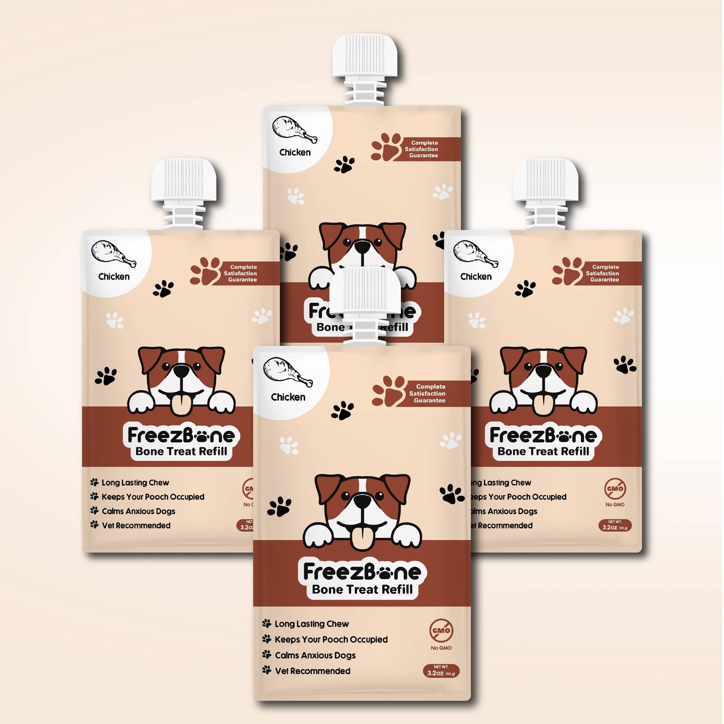 FreezBone Treat Refill: Assorted Flavors