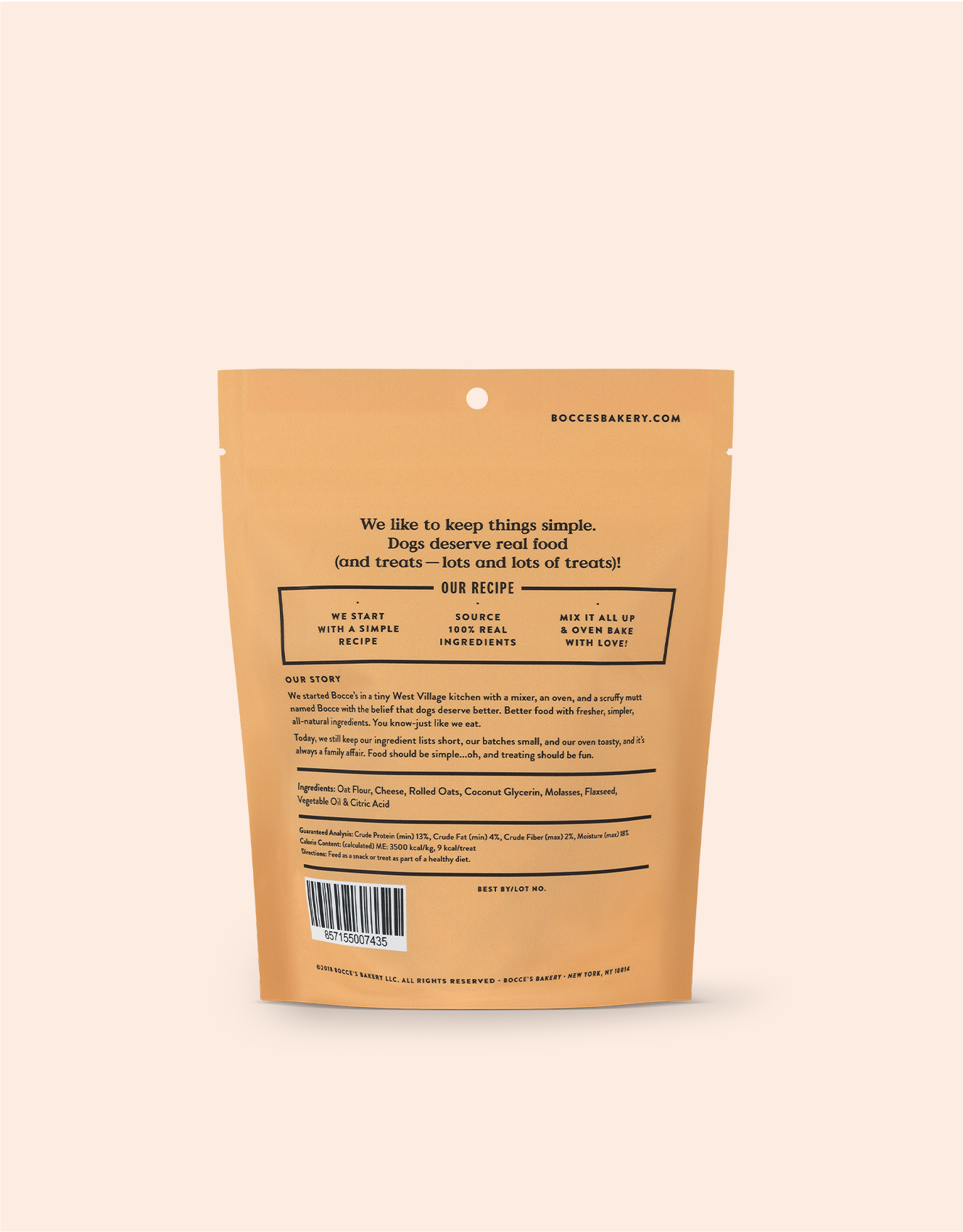 Delicias blandas y masticables con queso