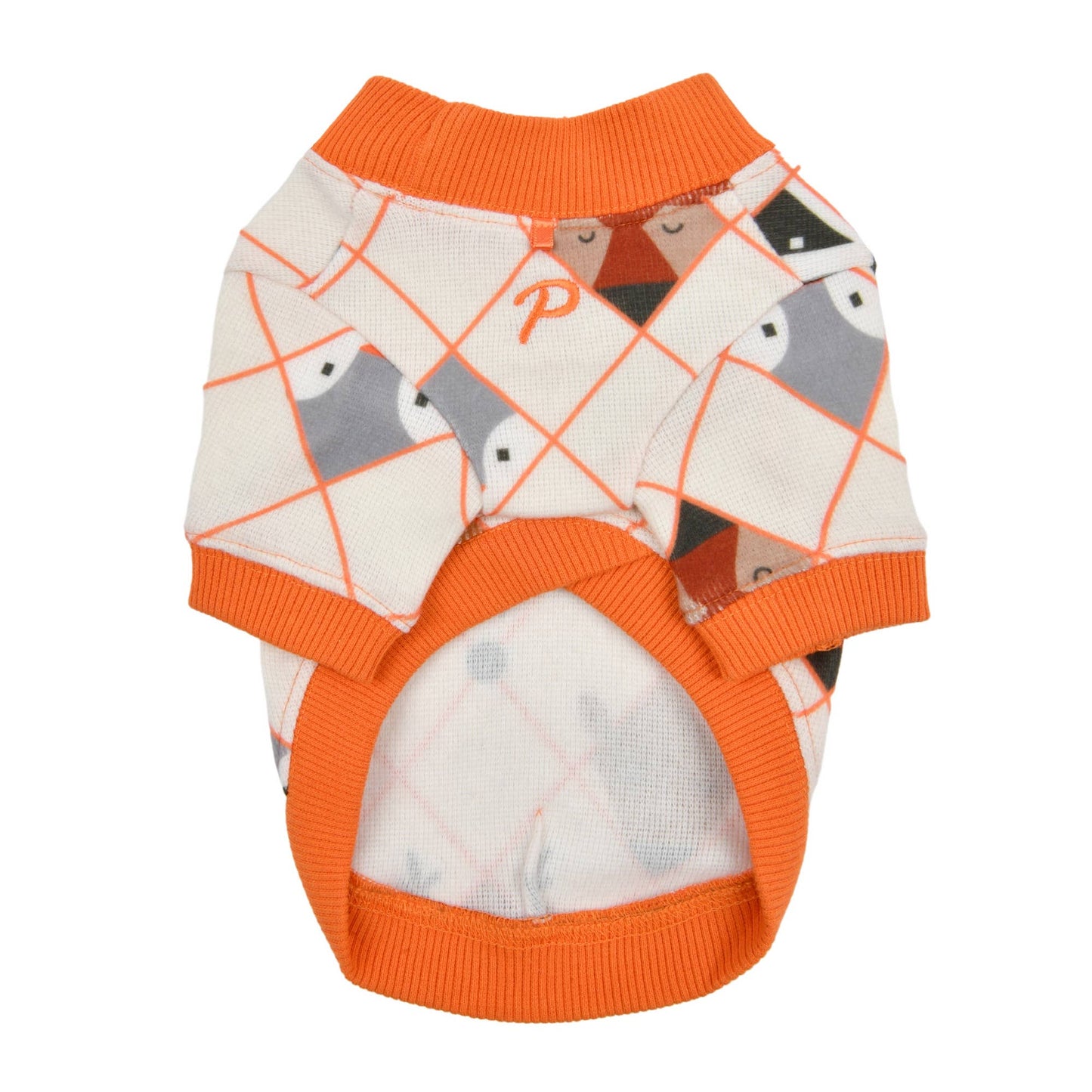 Alba Dog Shirt Diamond Pattern