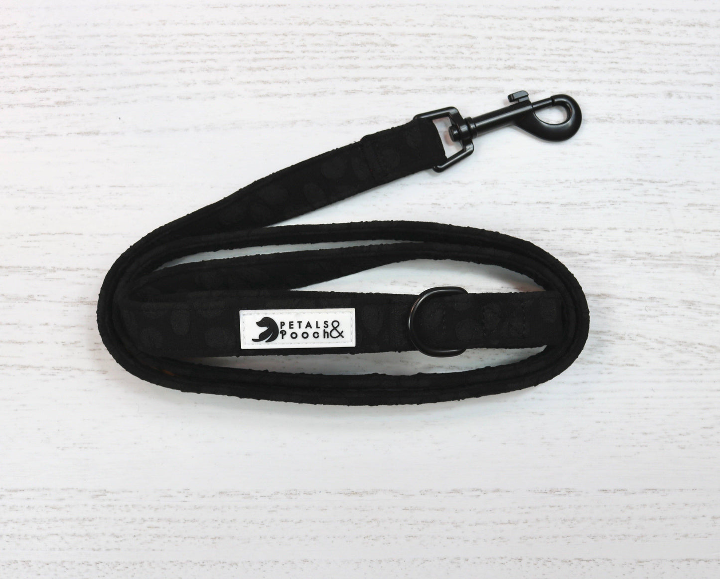 Midnight Bouquet Dog Leash