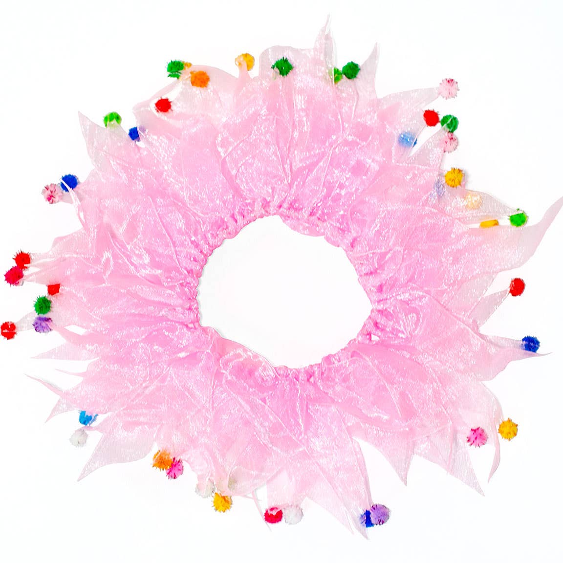 Party Pom Pom Collar
