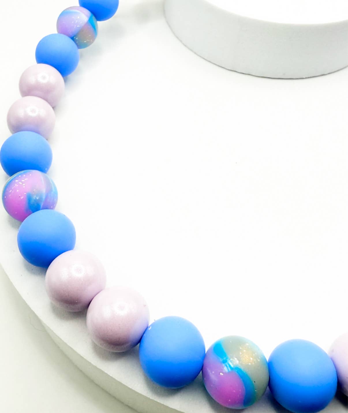 Cosmic Beaded Dog Collar Necklace